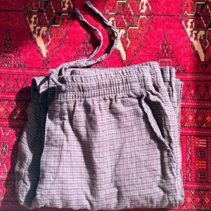 شلوار 4 خونه قهوه ای